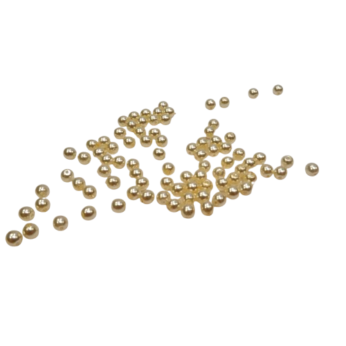 perles en verre nacrée rayher 4 mm