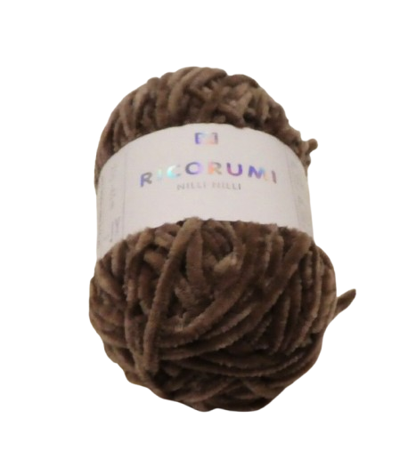 023 praliné Fil chenille nilli rico design