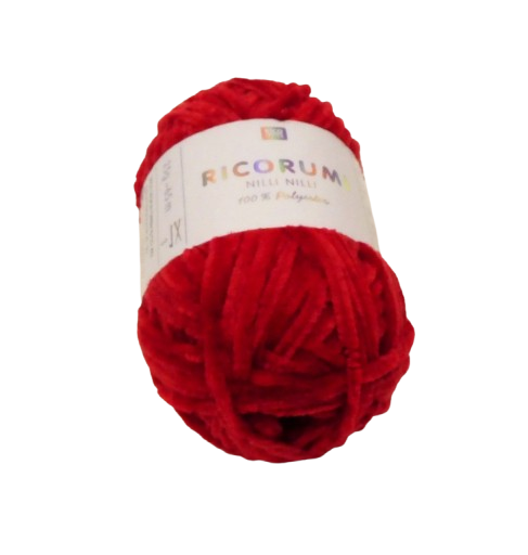009 rouge Fil chenille nilli rico design