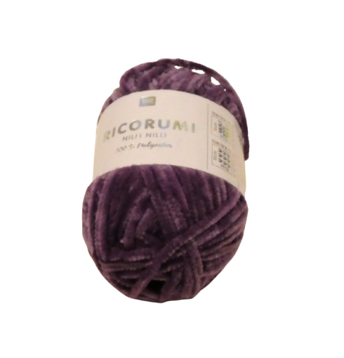 012 lilas 2 Fil chenille nilli rico design