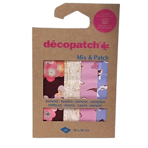 feuilles mix and patch voyage au japon decopatch