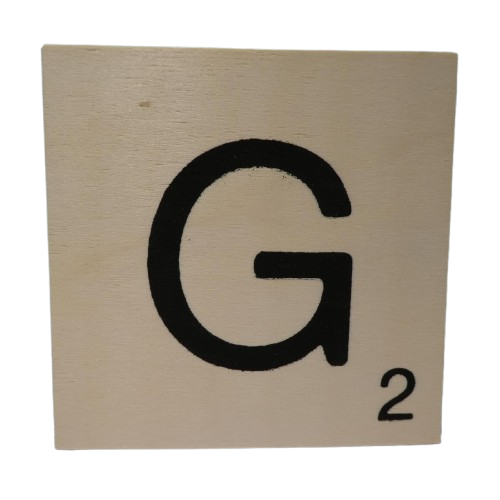 lettre scrabble G