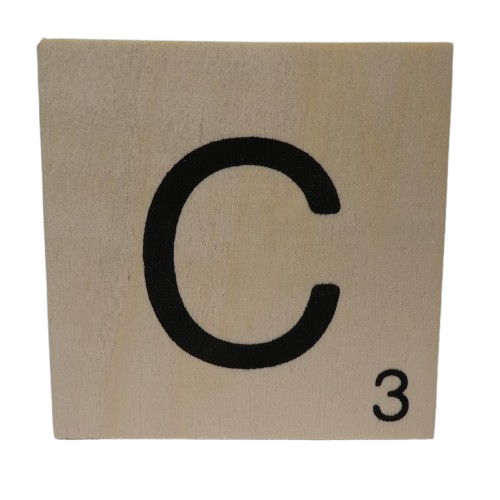 lettre scrabble C