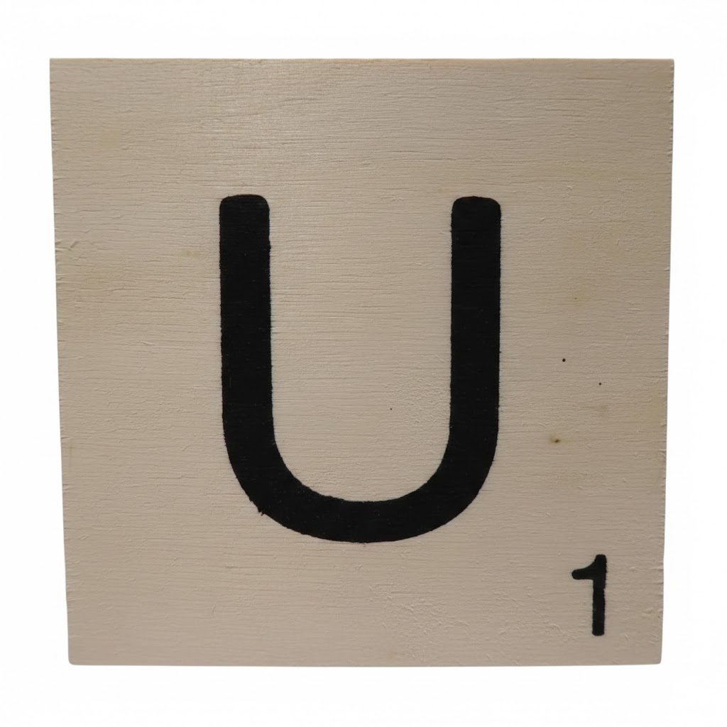 lettre scrabble U