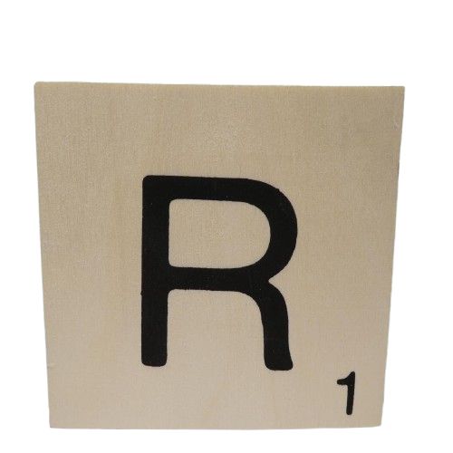 lettre scrabble R