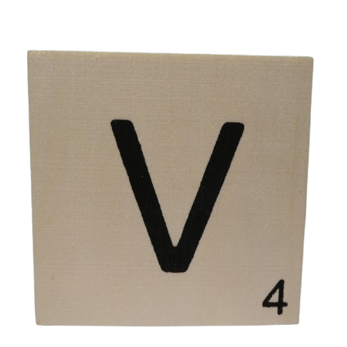 lettre scrabble V