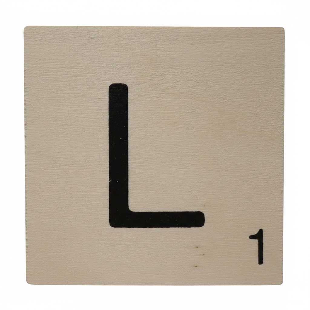 lettre scrabble L