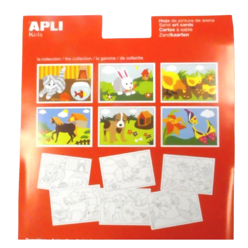 cartes à sable apli