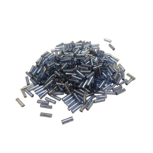 perles tube gris