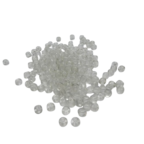 perles rocaille 4 mm blanc