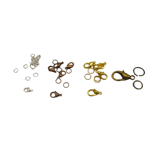 fermoirs mousqueton pour bijoux