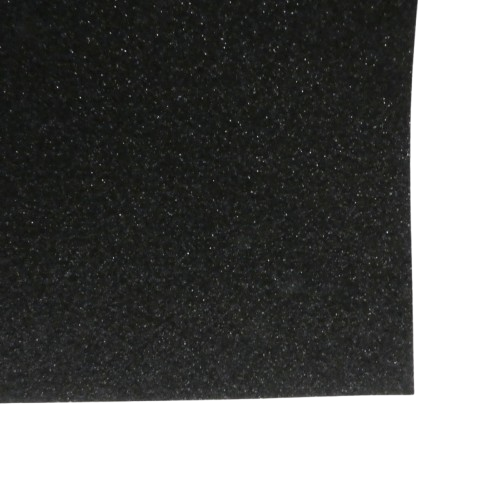 feuille pailletée rayher noir