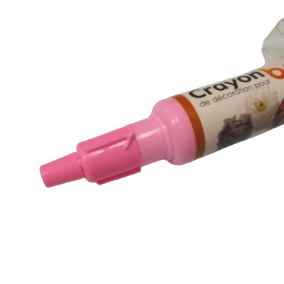 crayon cire rose graine creative