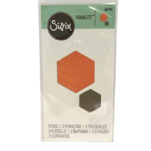 matrices de découpe sizzix hexagones