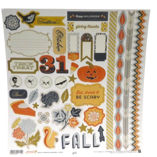 Planche de stickers Innspiro halloween