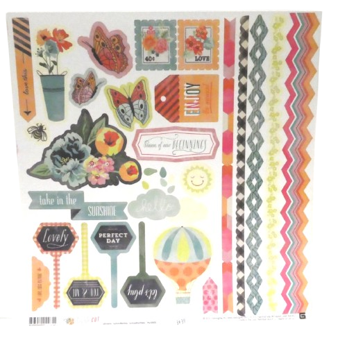 planche de stickers Innspiro fresh cut