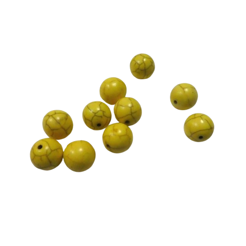 perles jaunes