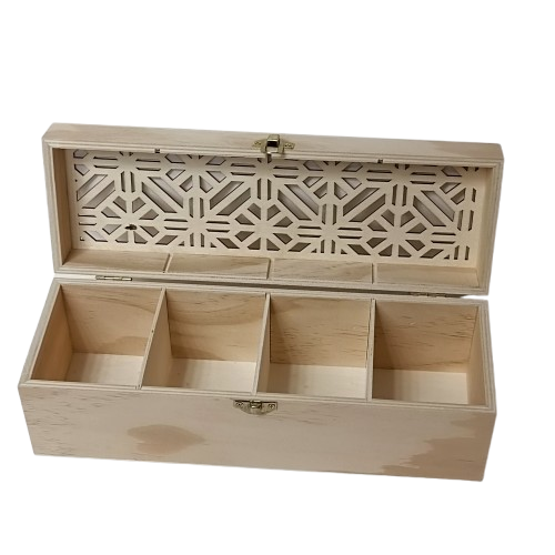 boite à thé en bois