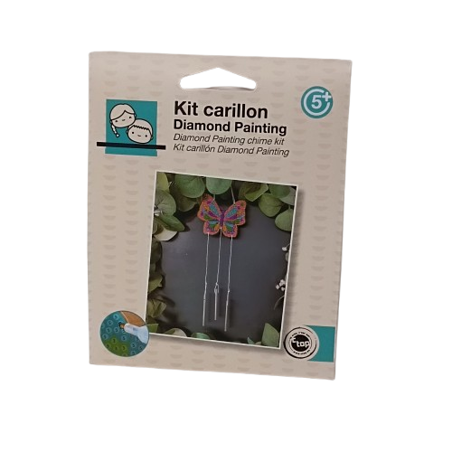 kit diamond painting carillon papillon