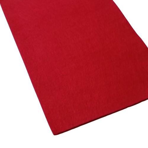 feutrine 1 mm rouge