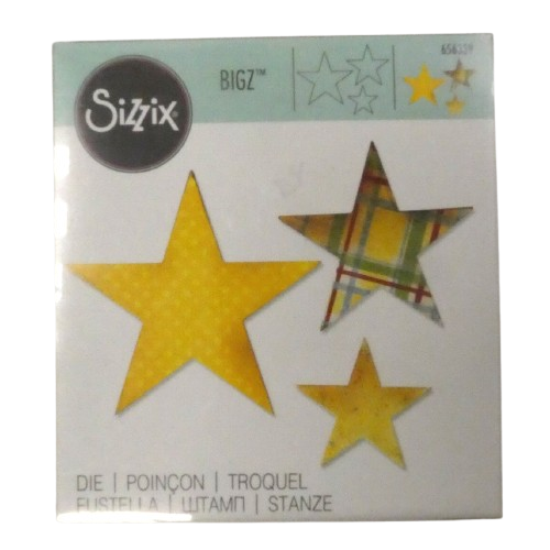 Matrices Bigz SIZZIX étoiles