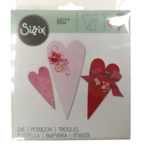 Matrices Bigz SIZZIX coeur primitif