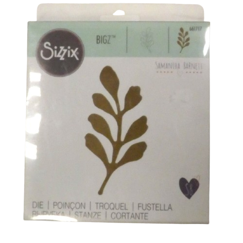 Matrices Bigz SIZZIX feuillage des bois