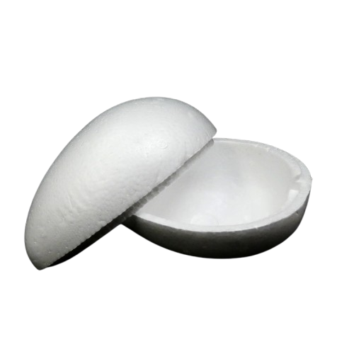 oeuf polystyrène 20 cm séparable