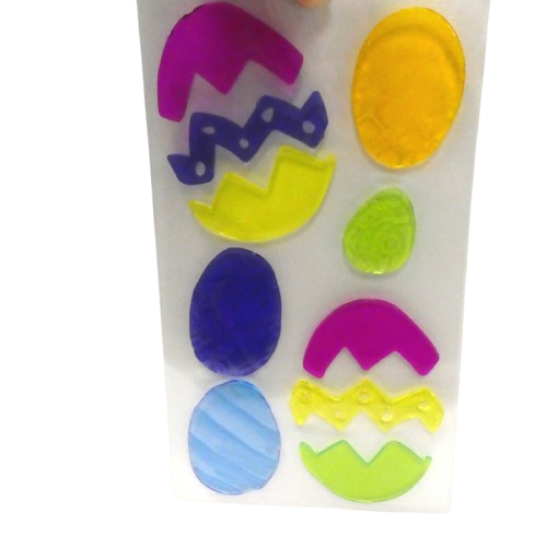 décor pâques oeufs