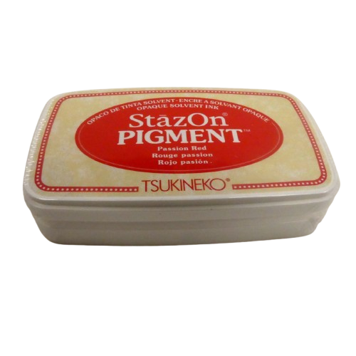 encreur stazon rouge