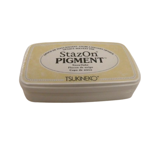 encreur stazon blanc