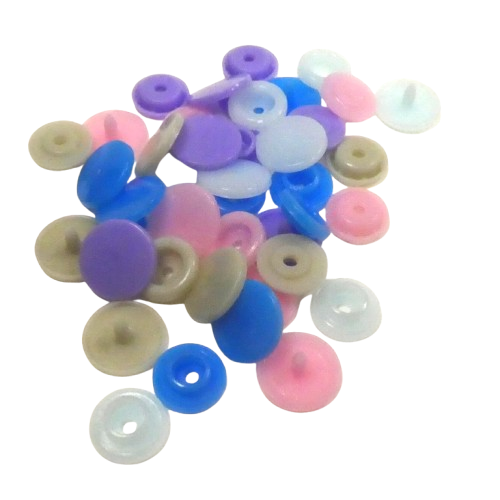 bouton pression graine creative pastel
