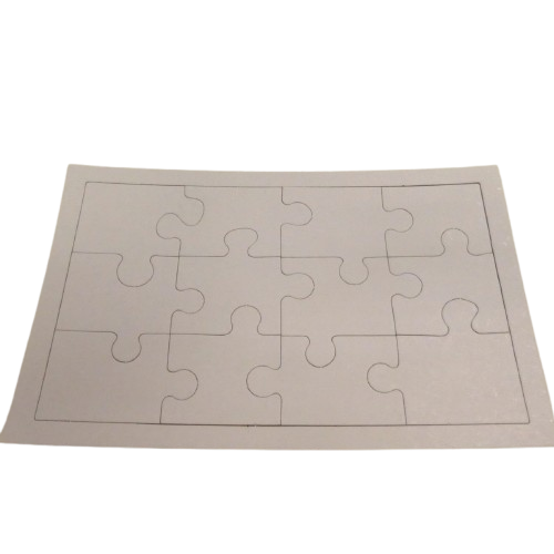 puzzle en carton à décorer graine creative 12 pièces