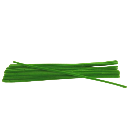 Vert moyen chenilles x 25
