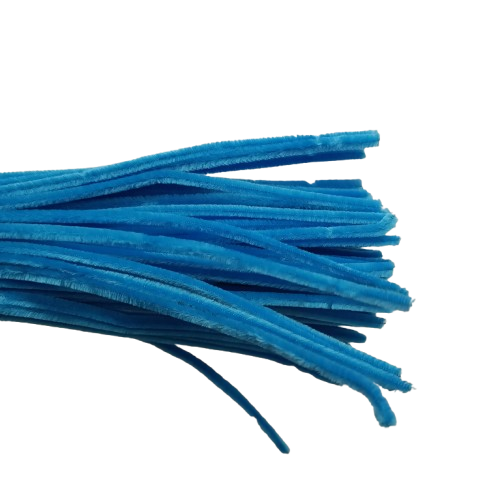 bleu chenilles x 25