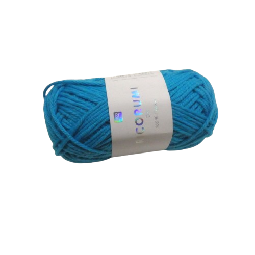 bleu ciel coton ricorumi