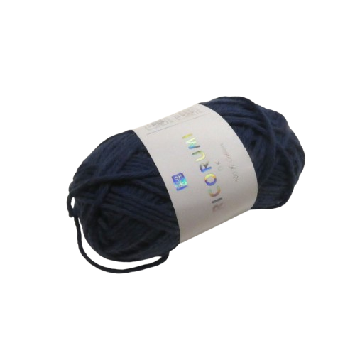 bleu nuit coton ricorumi