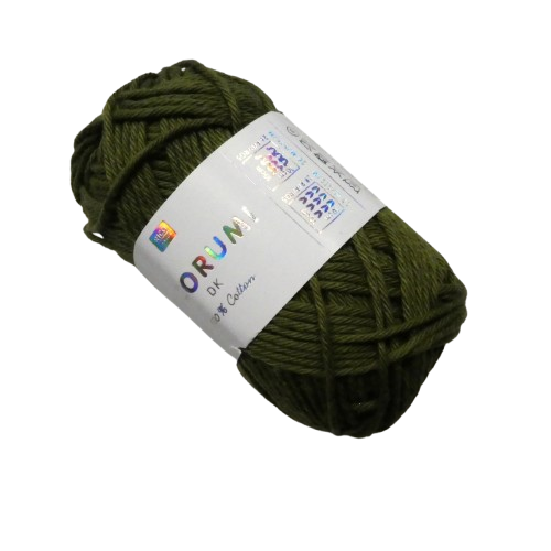 vert olive coton ricorumi rico design