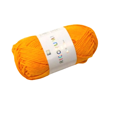 mandarine coton ricorumi rico design