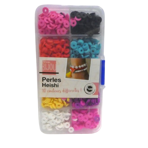 perles heishi vives