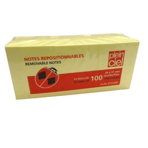 notes repositionnables