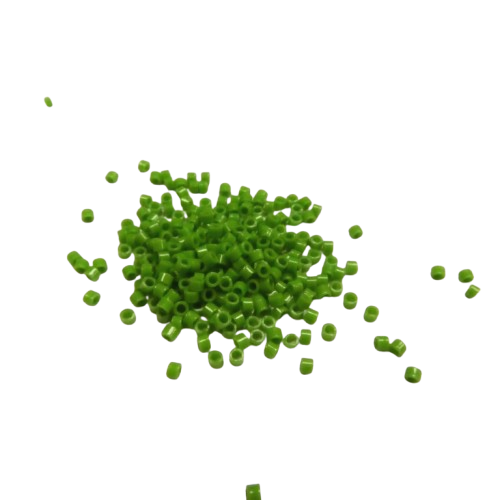perles miyuki opaque vert