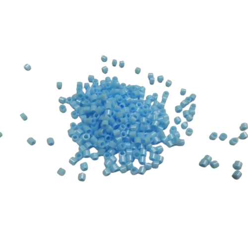 perles miyuki opaque bleu