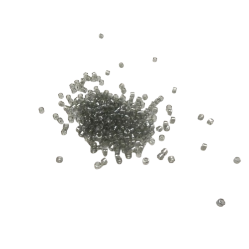 perles miyuki brillante gris