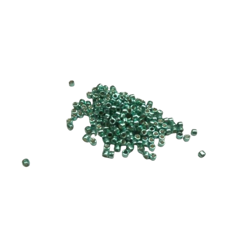 perles métallique galvanisée vert