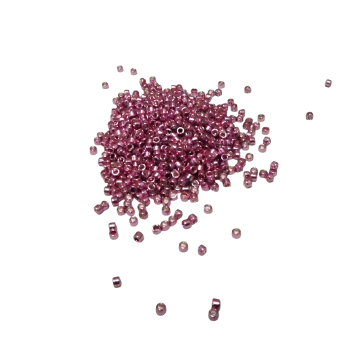 perles métallique galvanisée lilas