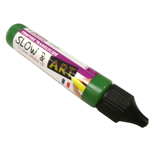 peinture 3D graine creative  vert