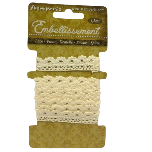ruban stamperia dentelle