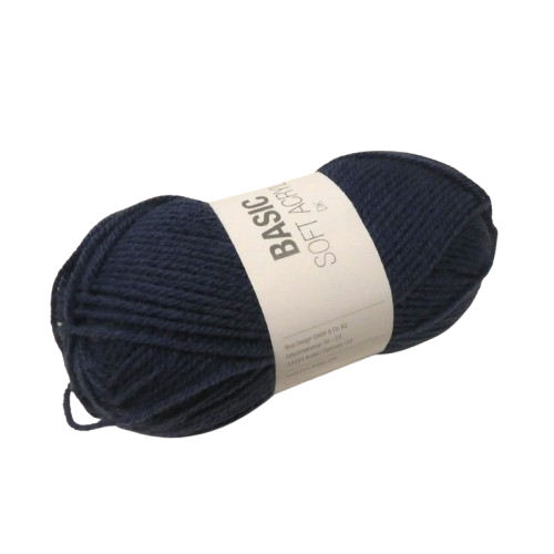 laine acrylique rico design  bleu