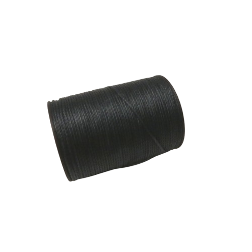 gris ardoise Cordon micro macramé polyester ciré 0,8 mm